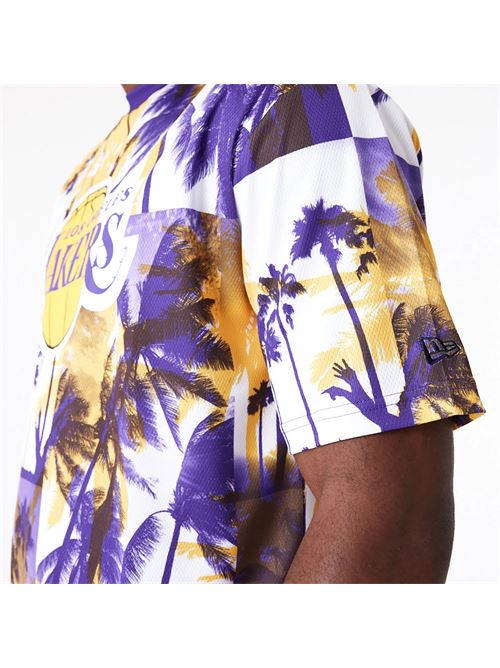 NewEra t-shirt Lakers palm tree mesh NewEra | 60502575LOSLAK PALM MESH